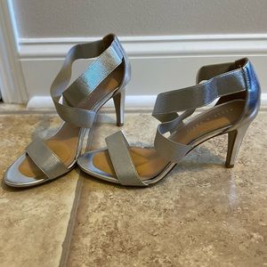 Kelly & Katie Silver Heels